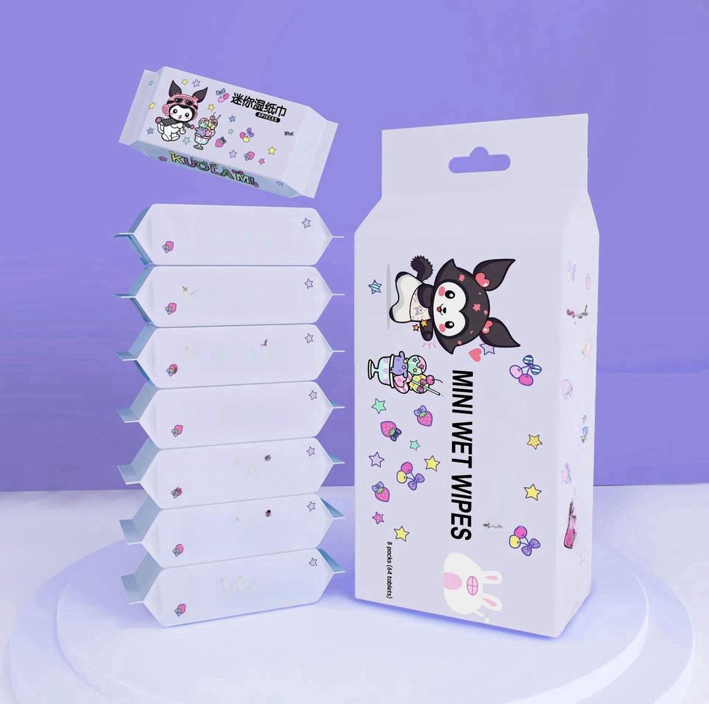 Portable Mini Baby Wipes: Disposable Hand & Mouth Cleaning for Infants & Toddlers