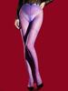 Sexy Women Lace Yoga Pantyhose 1D Thin Fashion Printing Oil Shiny Sheer See Through Tights Sexy Maid Lingerie Shaping Stocking