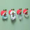 Cute Hooks, Punch-Free Apple And Caterpillar Shape, Traceless Hooks, Strong Three-Dimensional Cute Cartoon Bathroom Storage