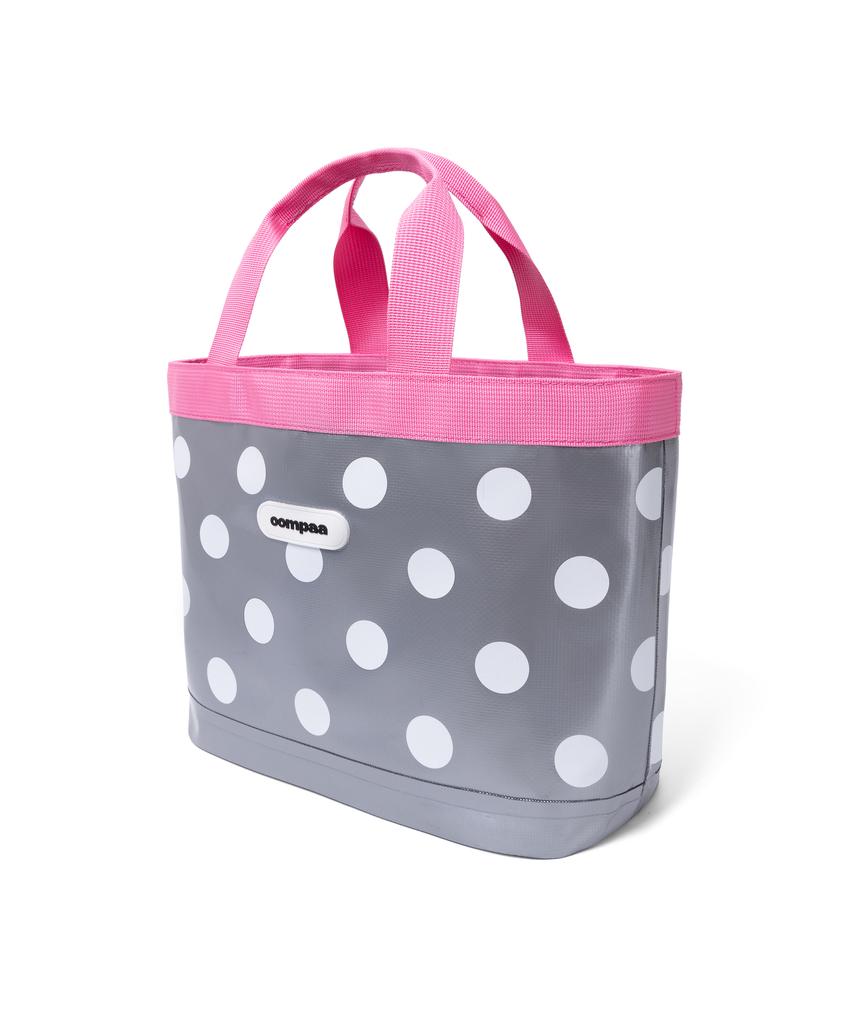 Oompaa Tote Dry Bag Silver Dot