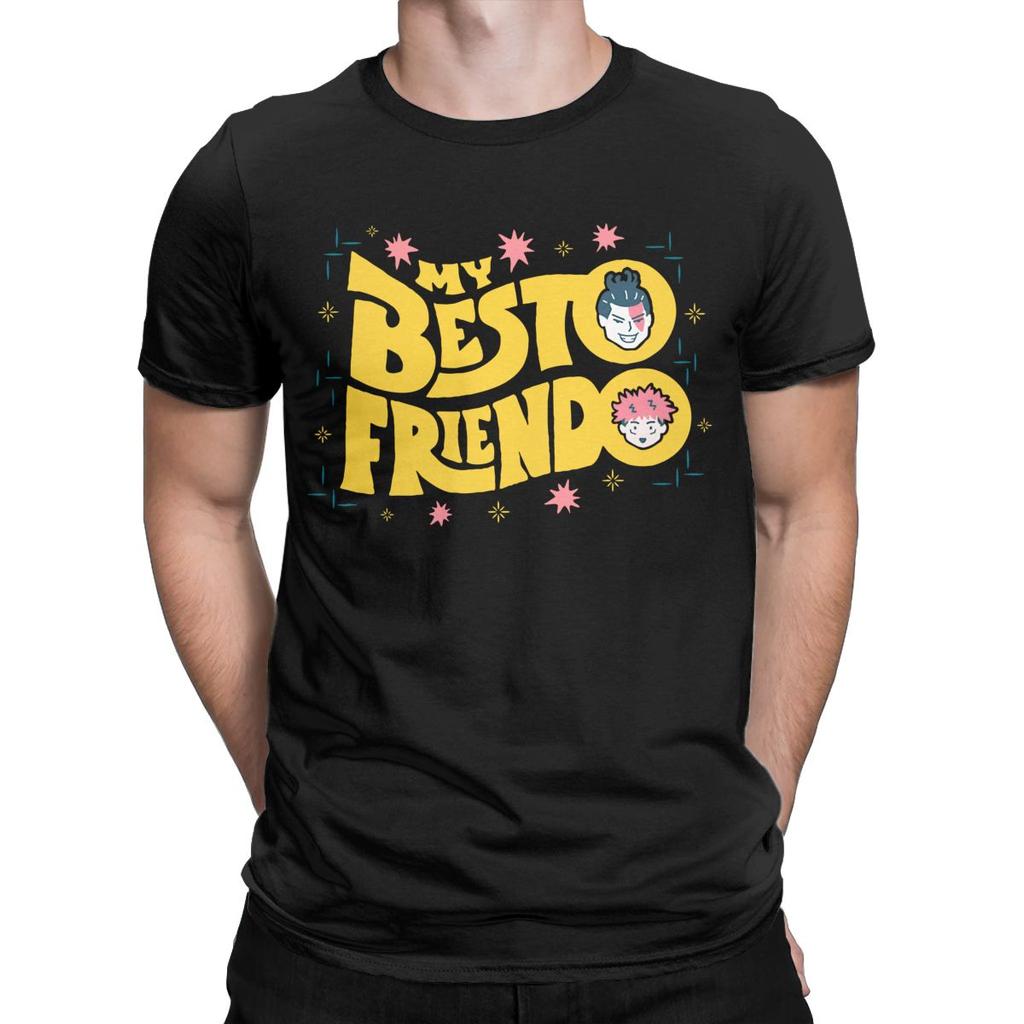 My Besto Friendo Todo Aoi Men T Shirt Anime Casual Tees Short Sleeve Crew Neck T-Shirt 100% Cotton Adult Clothes
