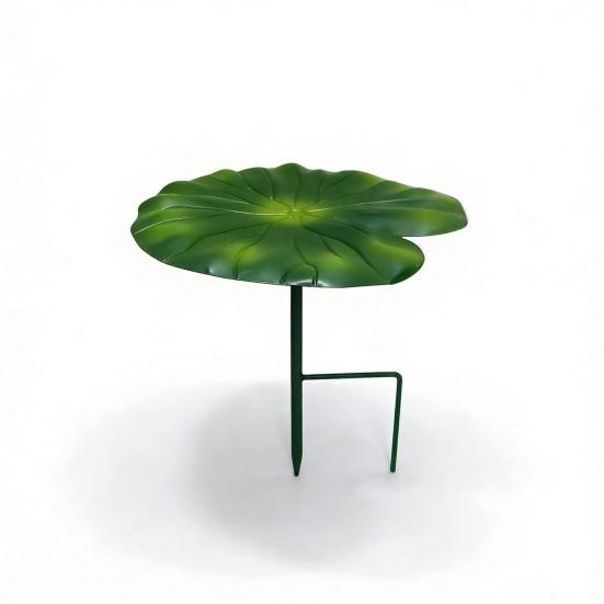 Copertura Ombreggiante per Piante da Taglio a Terra a Foglia di Loto, Protezione Solare in Metallo con Vernice Antiruggine Impermeabile, Ombrello da Giardino per Fiori in Vaso Piantine,
