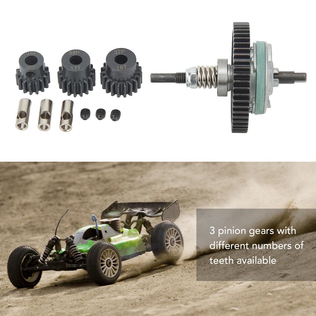 53T Steel RC Car Differential Assembly with 15T 17T 19 Pinions Gear Sets for Traxxas Slash 1/10 RC Car