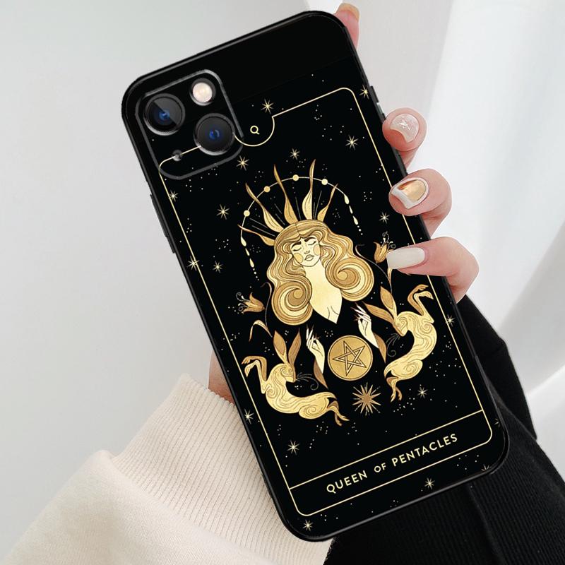 Witches moon Tarot Mystery totem Phone Case For iPhone 17 Pro Max 16 15 14 11 12 13 Pro Max mini 15 16 Plus 16e 17 Air Cover