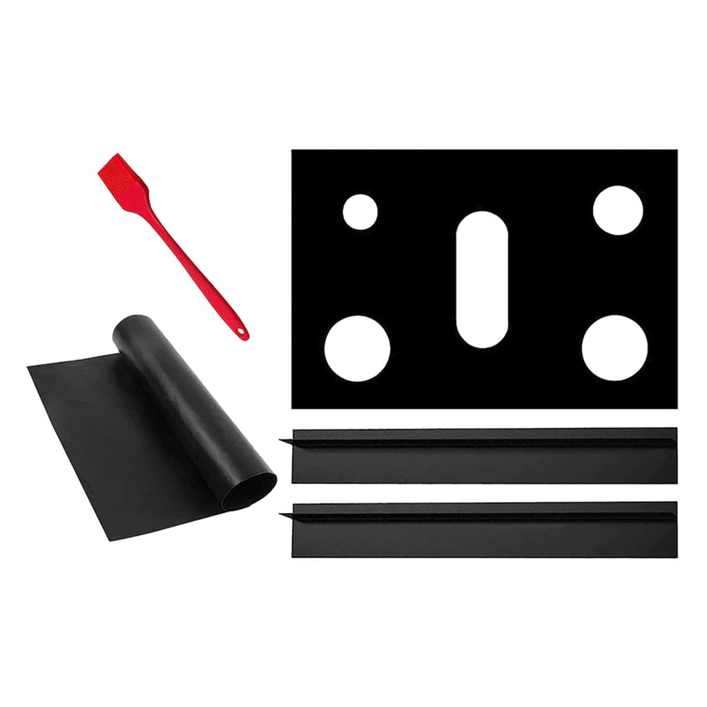 Antihaft Kochfeldabdeckung Öl- und Fleckenbeständig Gaskochfeld Einlage Einfache Reinigung und Wartung Kochfeld Schutz