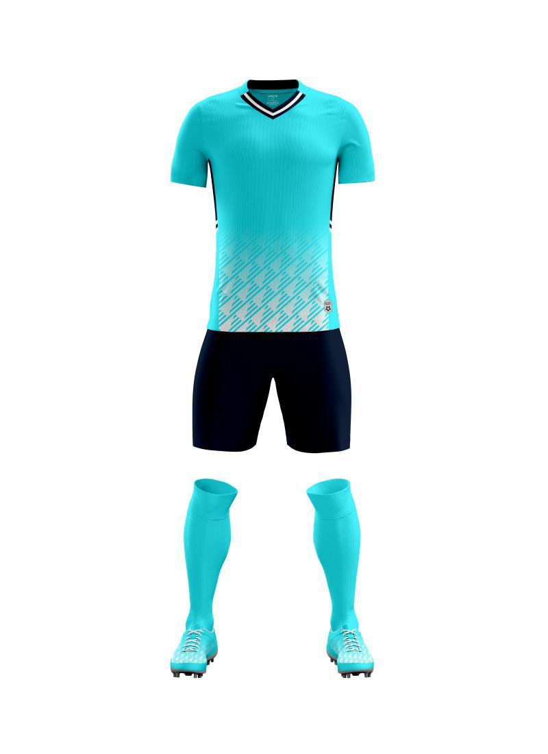 

Football Jersey Set Boys And Children S Game Training Clothing Women S Jersey Primary School Adult Short-Sleeved Football Jersey 4XS ярко-синий