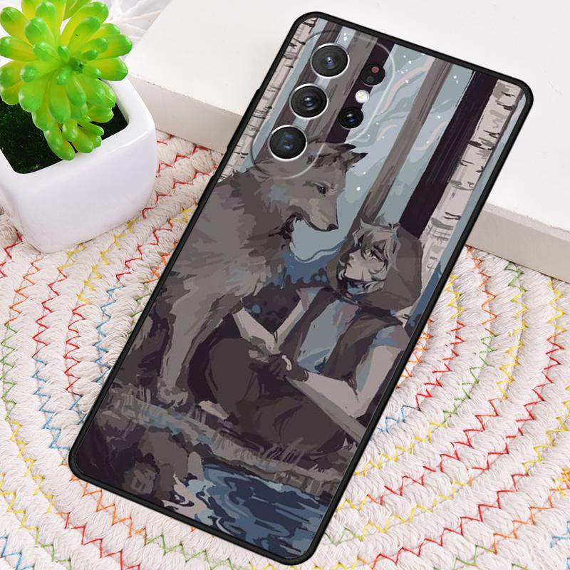 Genshin Impact Razor manga Silicone Phone Case For Samsung Galaxy note 10 pro S26 S25 S24 S23 S22 S21 Plus S25Ultra Capa Cover
