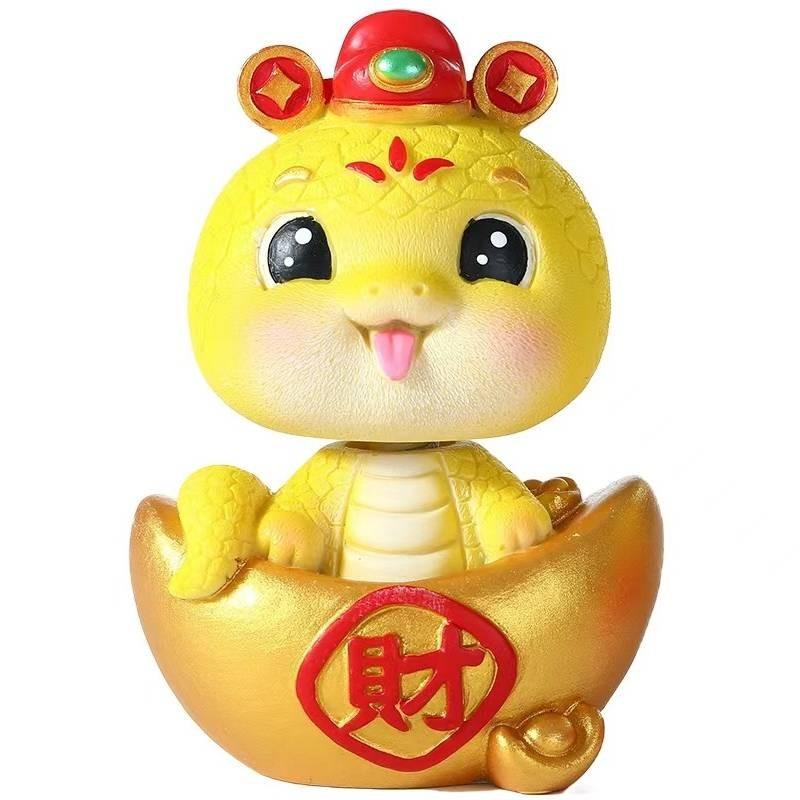 Of The Year Snake Mascot Character Model Toy Girls Children Holiday Decoration