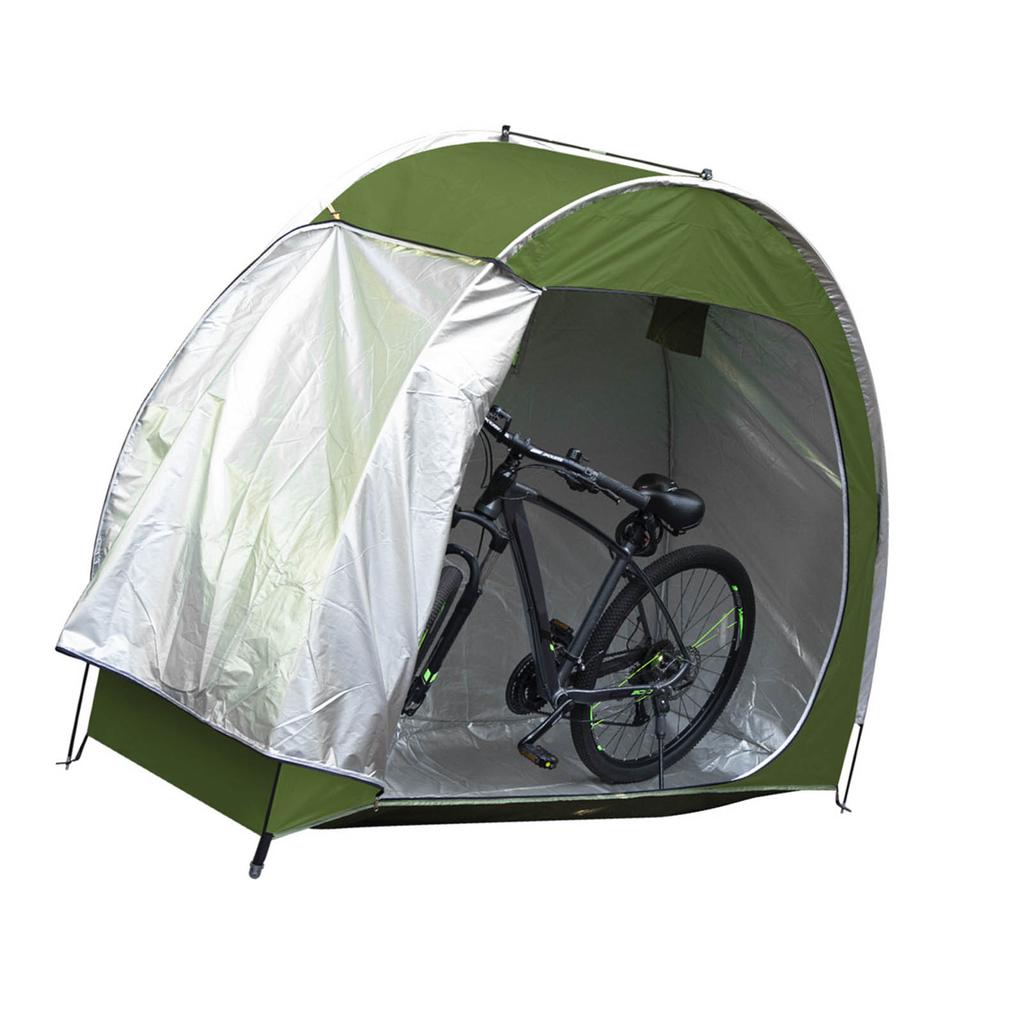 Stan na kolo Oxford tkanina 8mm tyč ze skelných vláken Vodotěsný Snadno odnímatelný Stan pro uskladnění kola pro