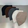 Wool Fisherman Hat for Women In Autumn and Winter High End Face Showing Small Solid Color Bucket Hat  Fashionable and Versatile Warm Basin Hat