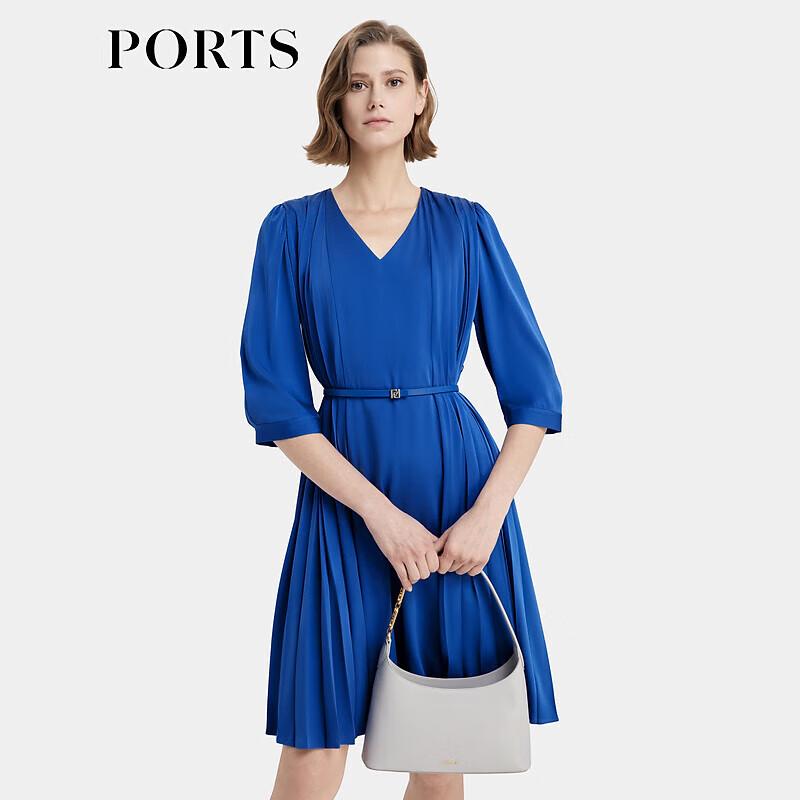 

PORTS Women s Pleated Midi Dress M