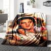 Elvis Presley Blanket Comfortable Suitable For Office Chair Sofa Four Seasons Universal Stylish Decor Gift For Travel Home Birthdays