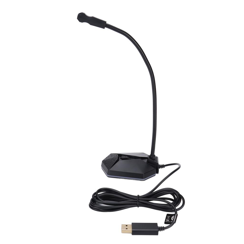 TAIDU TSP201 Computer Microphone USB Omnidirectional Condenser Desktop Gaming Mic for PC