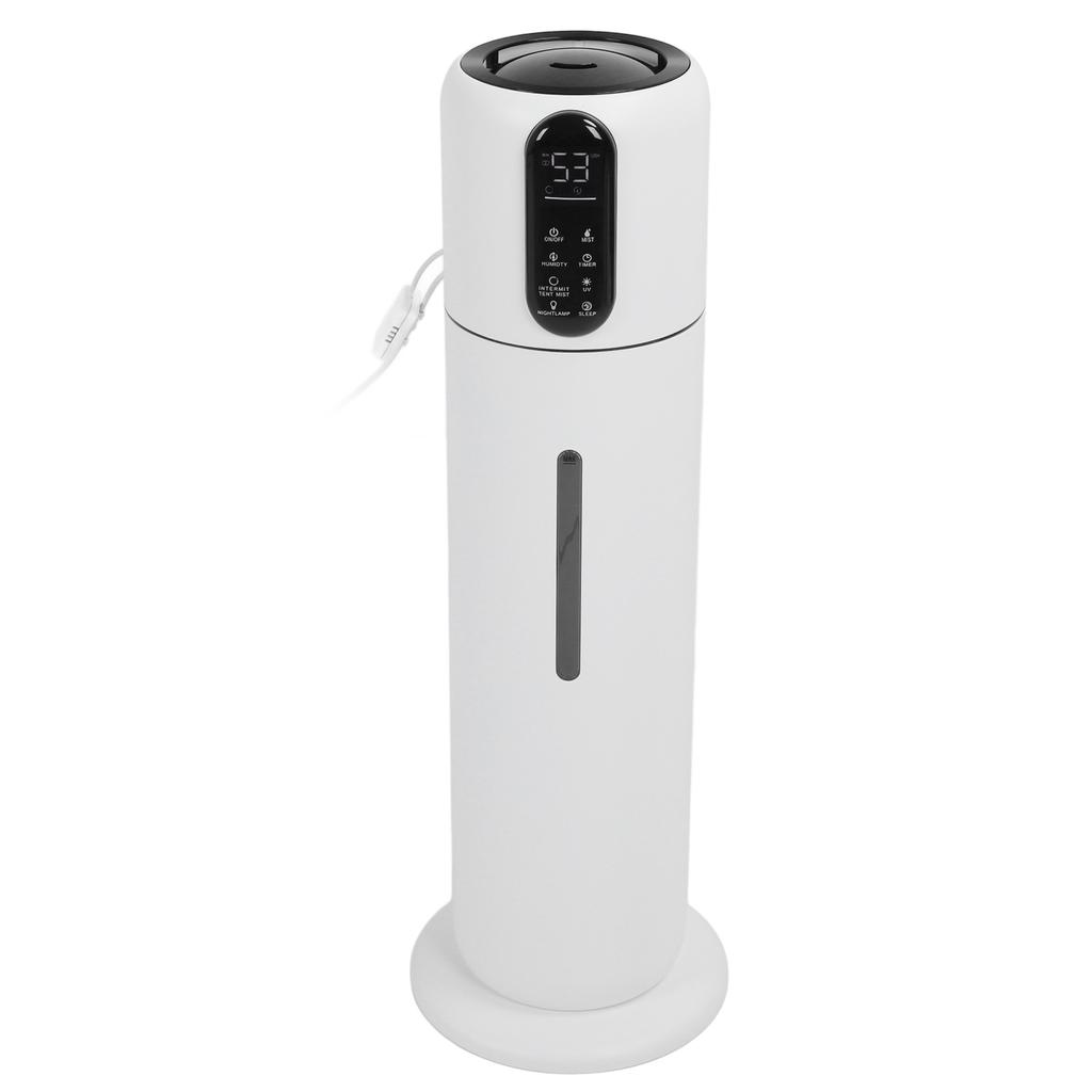 9L Large Capacity Humidifier 3 Speed Cool Mist Remote Control Low Noise 95min Timer Floor