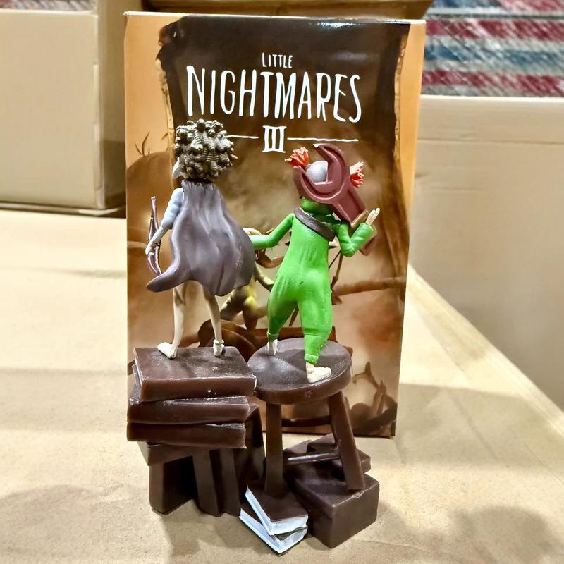 Game Little Nightmares Static Model Action Figures Desktop Ornament Plaything Bow And Arrow Wrench Doll Peripheral Collectible Gifts