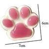 Ease Cat Paw Fruit Strawberry Pineapple Plush Rubber Massage Pad Stress Ease Hand And Foot Relaxation Toy Gift