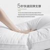 Five-Star Hotel Cotton Pillow: High-Elasticity Neck Support for Improved Sleep