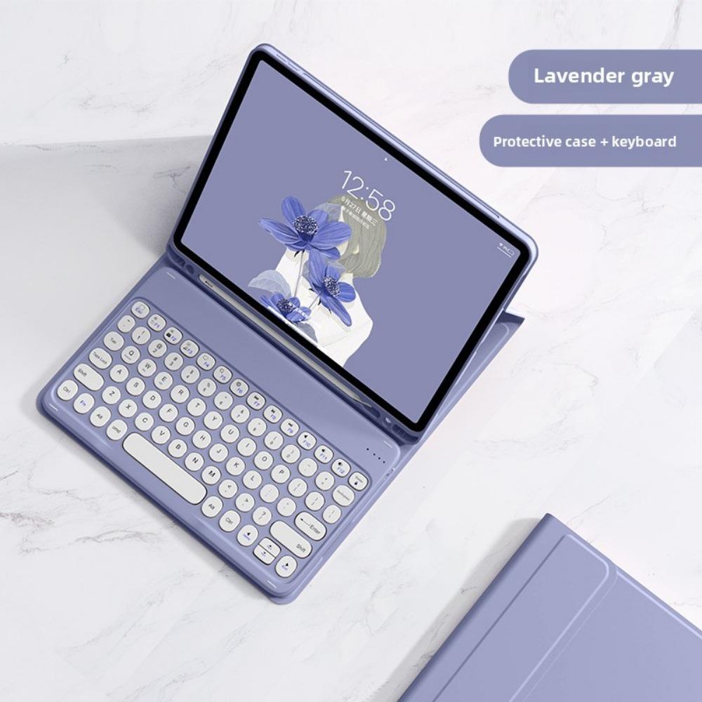 Detachable Leather Case Bluetooth Keyboard for Honor Pad V7 10.4 Inch KRJ2-W09 AL0 Protective Cover