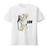 Low T Shirt Slowcore Sadcore Abstract Art Print for American Lovers Comfortable Top For Every