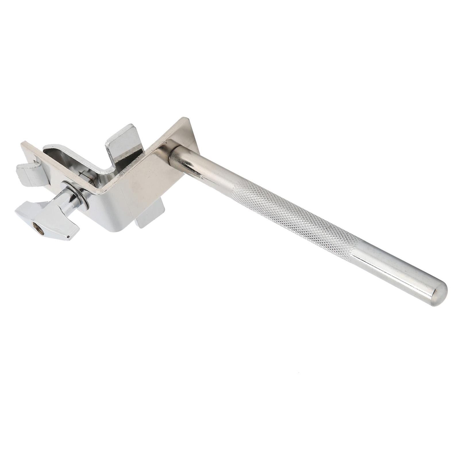 

Drum Stand Clamp Bass Drum Adjustable Metal Cowbell Clip Percussion Fixing Accessories6in