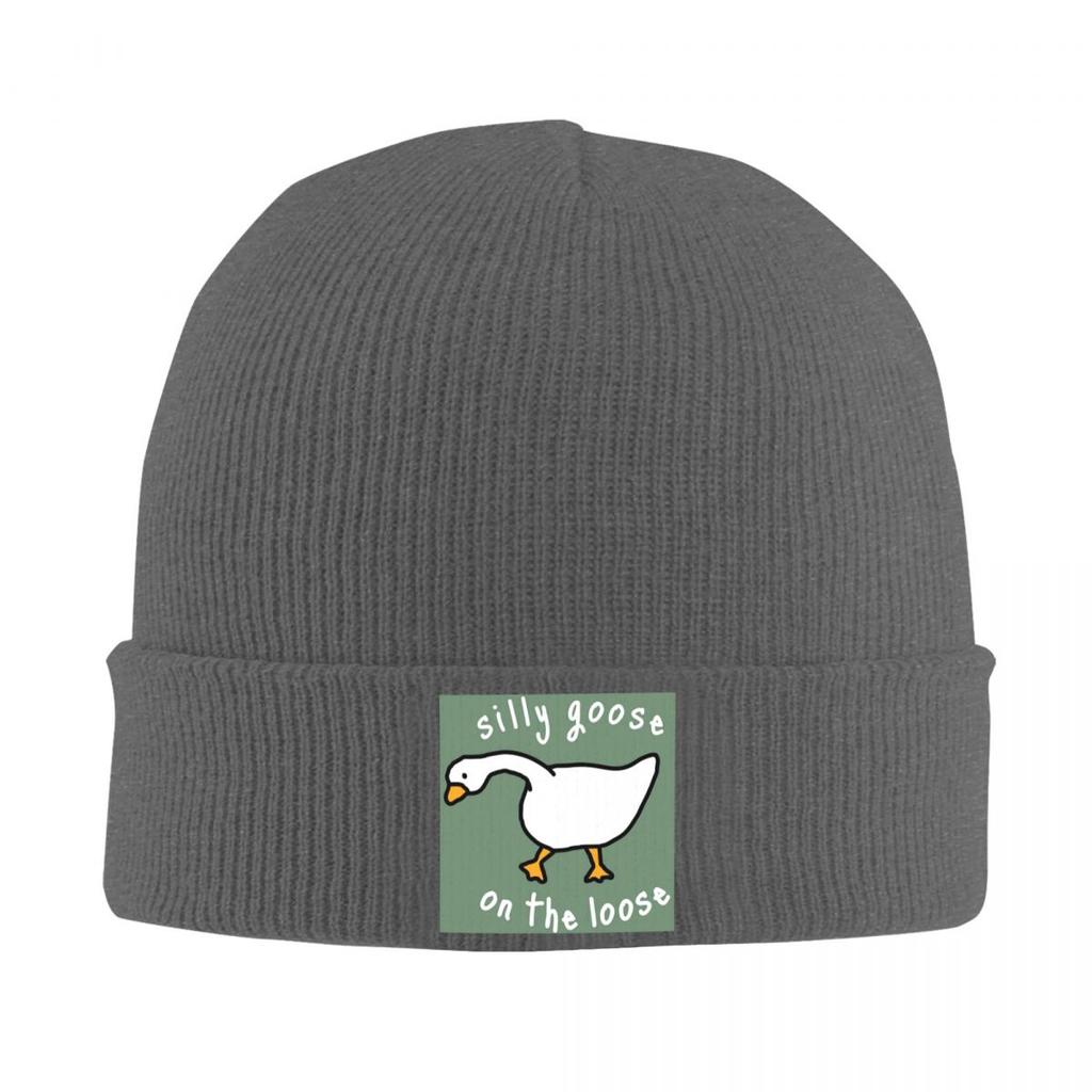 Got Too Silly Goose Funny Warm Knitted Cap Fashion Bonnet Hat Autumn Winter Outdoor Beanies Hats for Men Women Adult