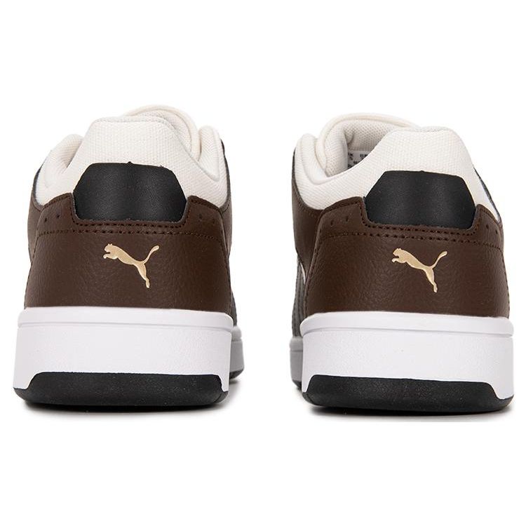 Puma Rebound Joy Low CV Versatile Comfortable Durable Lightweight Low-Top Sneakers Unisex Sneakers Black Brown 391077-01