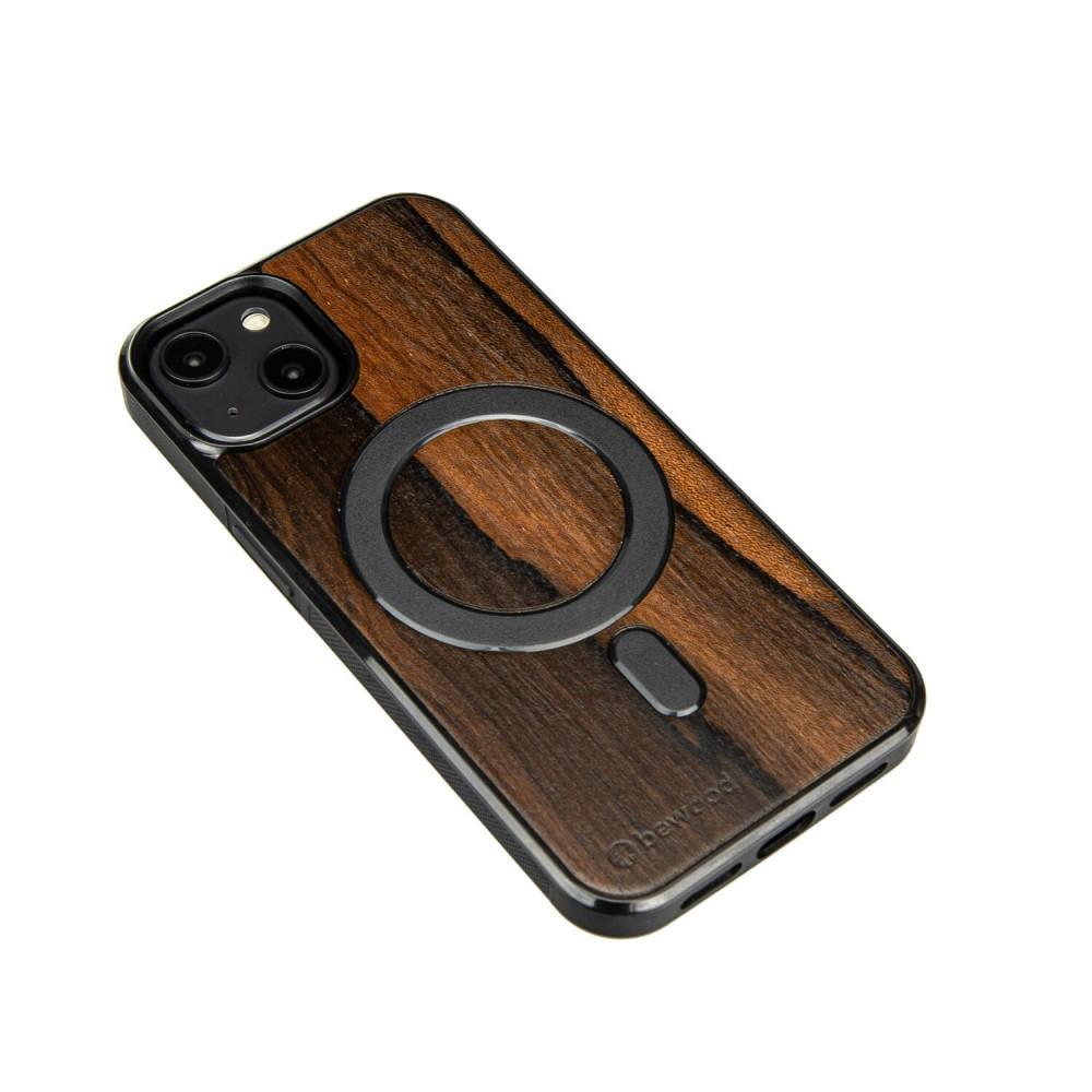 Bewood iPhone 14 Ziricote MagSafe Wooden Case