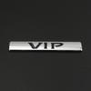 New Personalized VIP Car Logo Car VIP Word Logo Side Logo Decorative Sticker Modified Metal Tail Logo JP Car Sticker