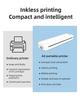Portable Mini Thermal Printer - A4 Size, Mobile Phone Compatible