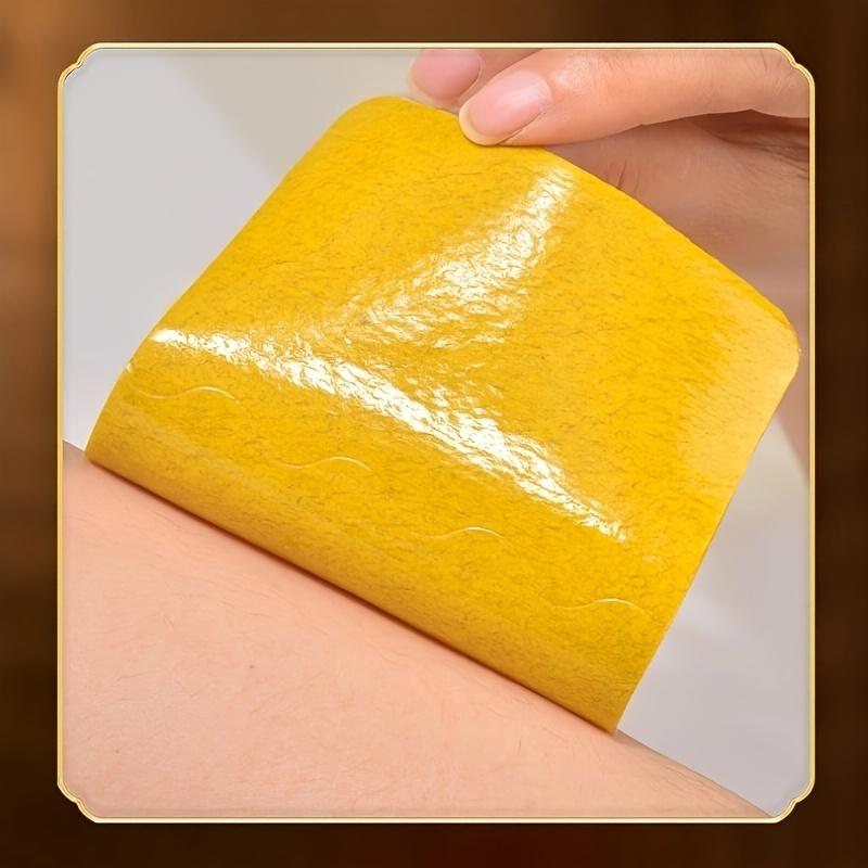 Turmeric & Burdock Moxibustion Patches - 60 Large Patches, 6-8 Hour Relief for Shoulders, Neck, Knees & Back, Ideal for Home, Office & Travel