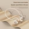 Wireless Bone Conduction Bluetooth Headphones with Open-Ear Hook, Extended Battery, Universal Fit for Sports Stereo