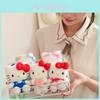 Adorable Authentic Hello Kitty Plush Doll Keychain Cushion Soft Toy Cat Collectible