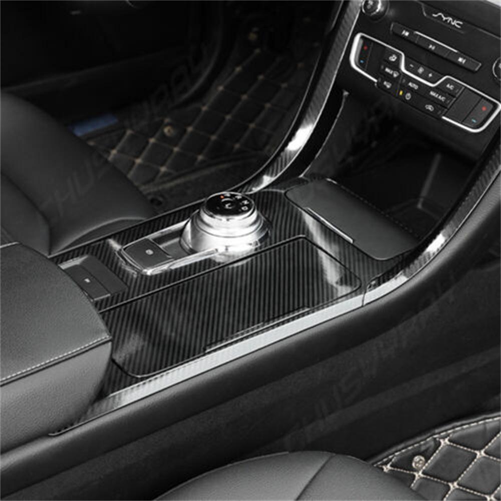 5D Glossy For BMW X5 F15 2014 2015 2016 2017 2018 CarbonFiber Interior Sticker