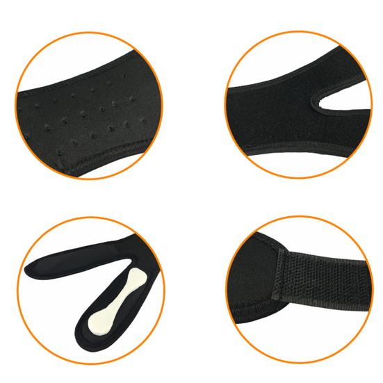 Genunchieră reglabilă pentru ameliorarea durerii Rotulă Protector pentru alergare