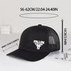 Fallen Logo Trucker Cap Breathable Mesh, Soft & Comfortable, Adjustable Cool Street Style, Trendy & Fashionable Unisex, Outdoor