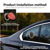 Adesivo per Carrozzeria con Motivo a Nuvole Distintivo per Griglia Auto in Lega di Alluminio Per Volvo V60 V50 V40 S80 S60 S90 C40 XC40 V70 XC70 XC60 XC90