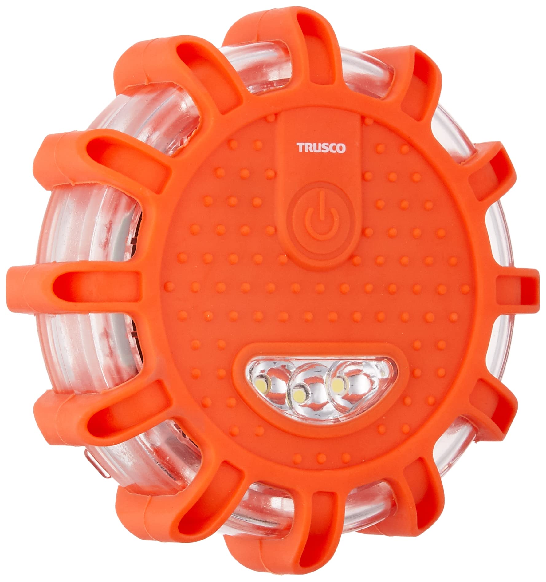 

TRUSCO Світлодіодний попереджувальний ліхтар на батарейках, Червоний, TLWL-R