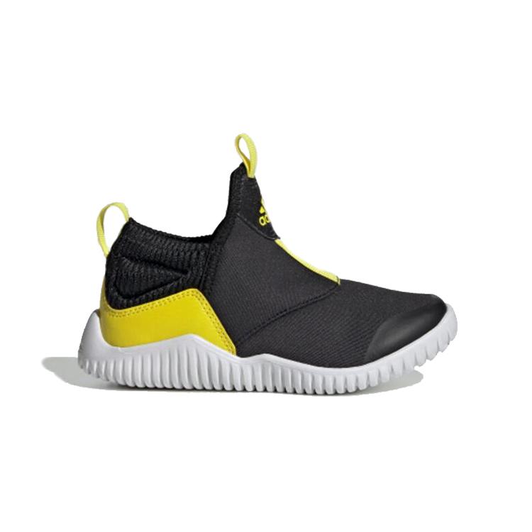 Adidas Rapidazen C Low top Kids' Running Shoes Black Yellow Children Aged 3 7 Years Old EF9398