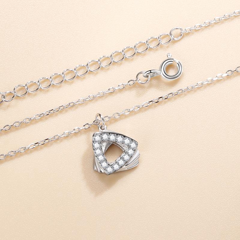 Geometric Triangle Necklace Women's Fashion Simple Niche Design Ins Accessories