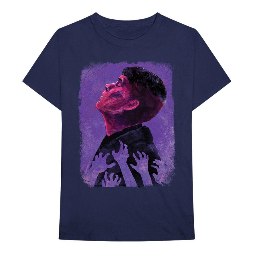 Men s Peaky Blinders Dragging Tommy Down Slim Fit T-shirt Medium Navy S