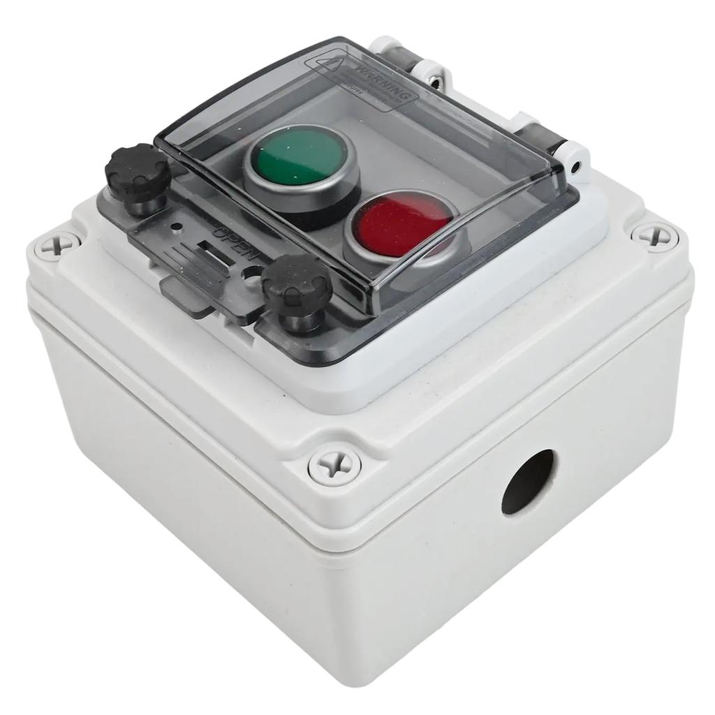 Button Box Push Button Switch Moisture Protection 125*125*75 Mm 1NO 1NC Contact Type Diverse Applications IP67 Waterproof Grade