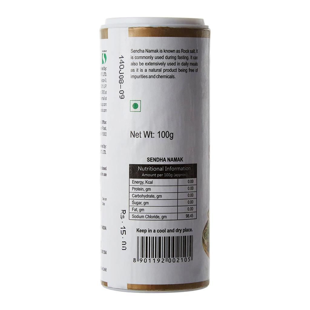 Himalayen (pierre) Le sel (100G), Sendha Namak