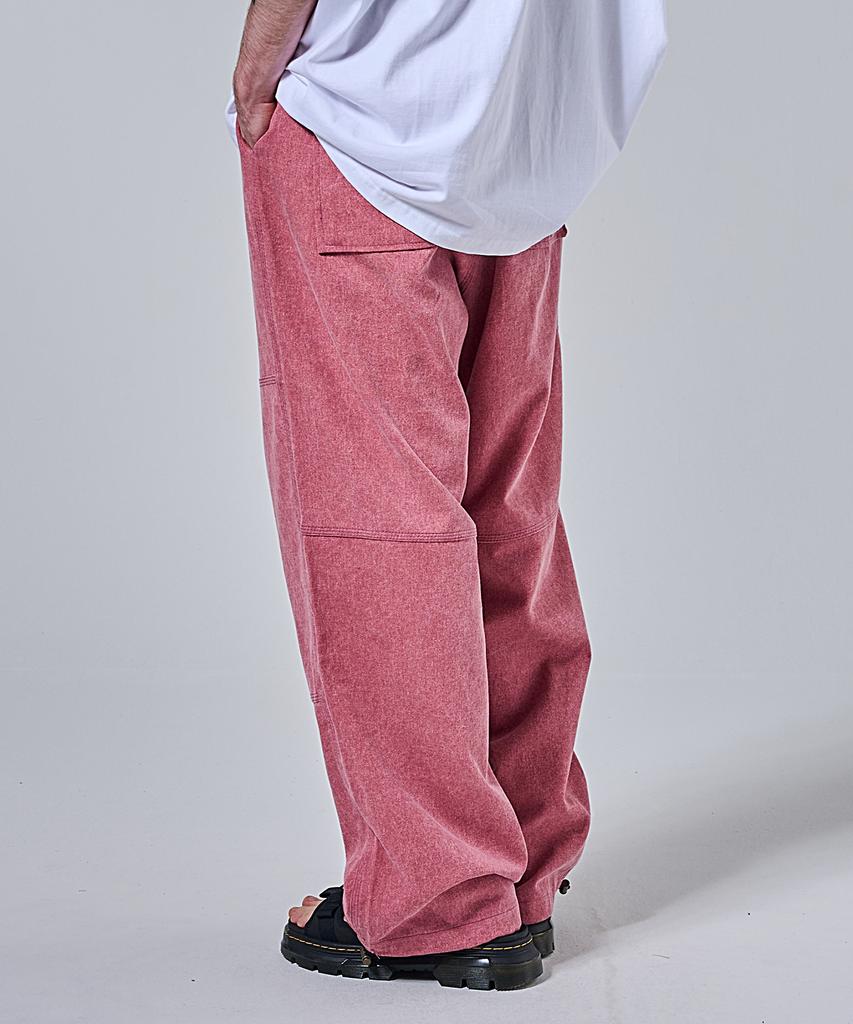 OTHERFITS Crow Pigment Wide Pants (Pink)