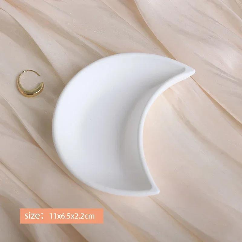 Gesso Irregular Joias Bandeja Criativa Prato para Joias Adereço para Fotos de Joias Organizadores de Mesa Prato para Joias