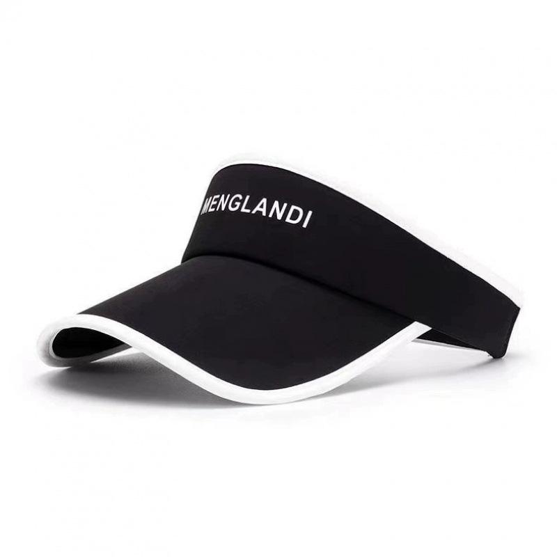 Women's Open-Top Sun Hat with UV Protection, Large Brim for Outdoor Cycling and Sunshade