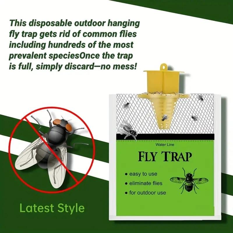 Spdak Grüne Fliegenfalle Hängend Wasserlöslicher Köder Fliegenkäfig Effektiver Fliegenfänger