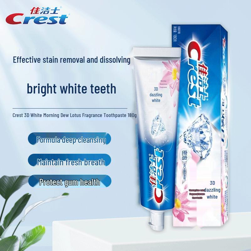 

Crest 3D White Morning Dew & Lotus Toothpaste