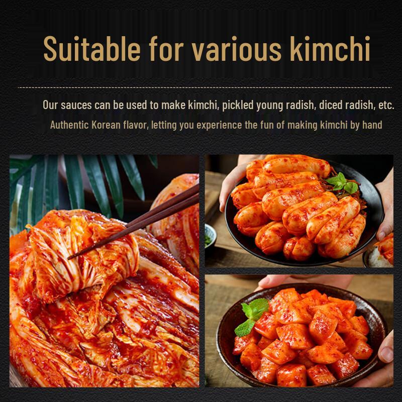 Jinjishun Koreanische scharfe Kimchi & Hot Pot Gewürzmischung