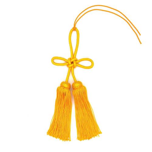 

Curtain Tassel, 4 inches (12cm), Total Length 24cm, Curl-Resistant Tassel, Upper Wrap, Shrine, Temple, Float, Danjiri, Chitose Raku, Event (12cm (4 in