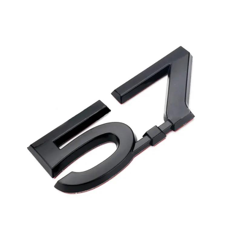 

VXS TX GXRi VXRi VX Car Sticker for Domin/eering TXL La/nd Cruiser LA/ND FREE VXR GXR Prado VXL V8V6 5.7 rear Retrofit label 57 срібний